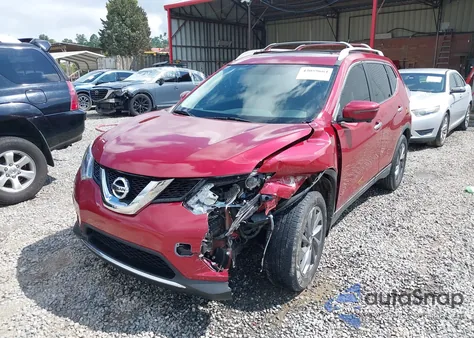 2016 Nissan Rogue Sl from USA, damaged, VIN 5N1AT2MTXGC867762